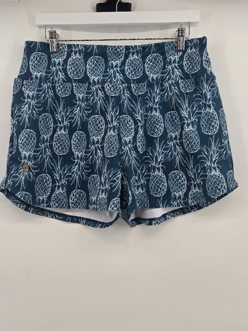 Love Fitness Pineapple Runners - XL Teal/White